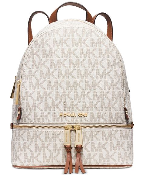 michael kors backpack purse white|michael kors backpack sale clearance.